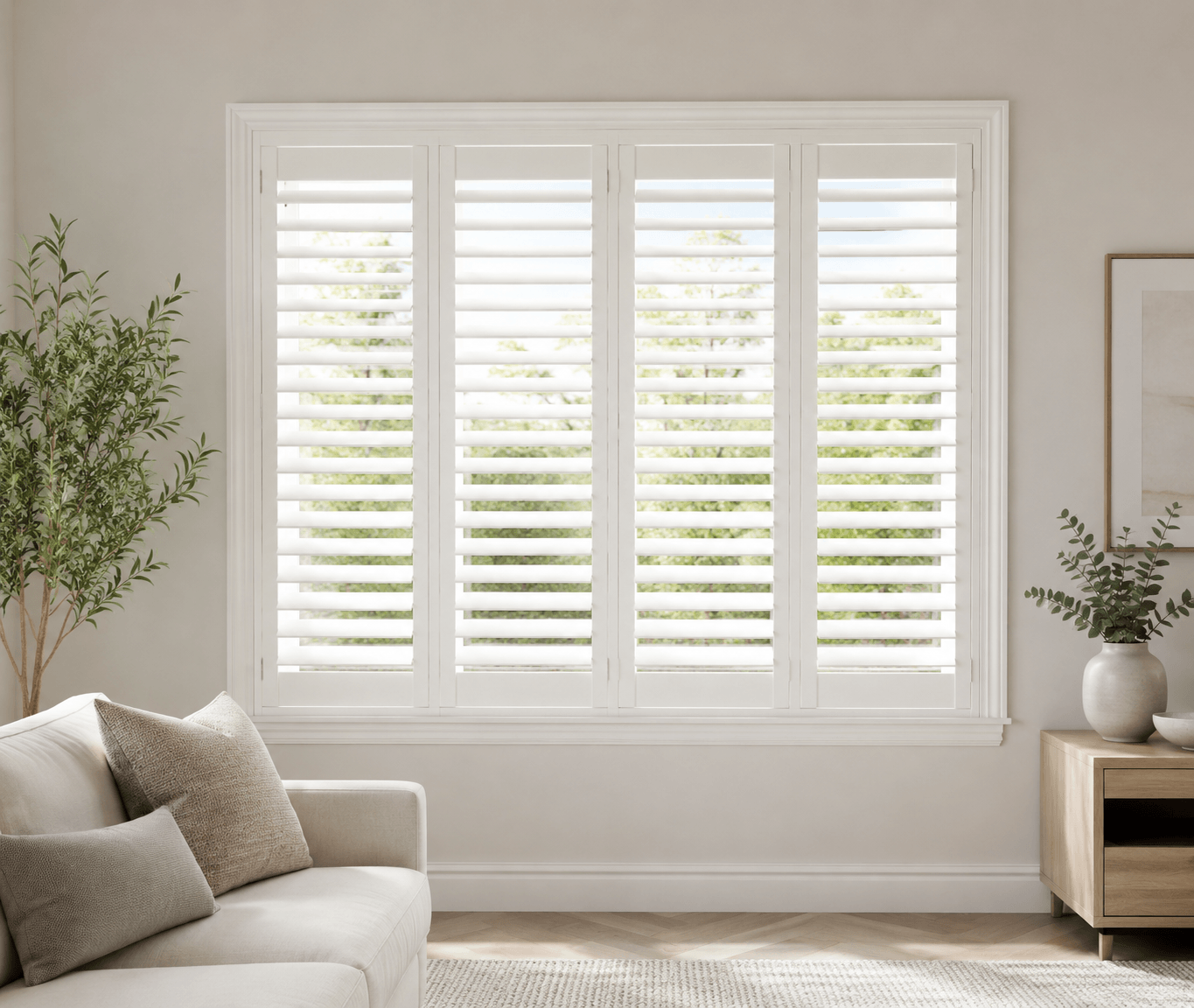 our plantation shutter ready now for measurement and fitting