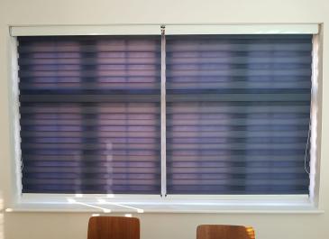 Pleated blinds