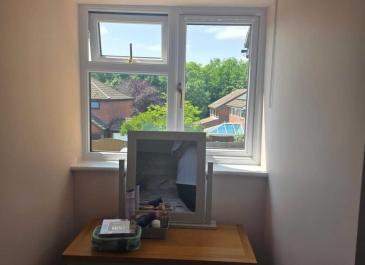 Study pleated blinds example 