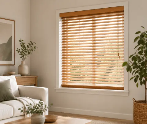 wooden venetian Blinds fitted in Bristol
